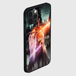 Чехол для iPhone 12 Pro Dark Souls 3 Pontiff Sulyvahn, цвет: 3D-черный — фото 2