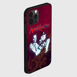 Чехол для iPhone 12 Pro Агата Кристи, цвет: 3D-черный — фото 2