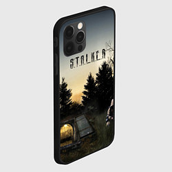 Чехол для iPhone 12 Pro СТАЛКЕР 1, цвет: 3D-черный — фото 2