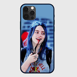 Чехол для iPhone 12 Pro BILLIE EILISH, цвет: 3D-черный