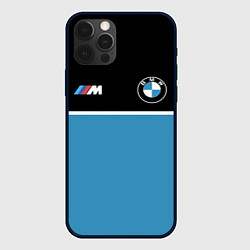 Чехол для iPhone 12 Pro BMW БМВ, цвет: 3D-черный