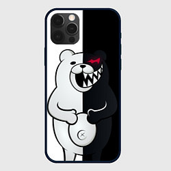 Чехол для iPhone 12 Pro MONOKUMA, цвет: 3D-черный