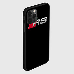 Чехол для iPhone 12 Pro AUDI RS, цвет: 3D-черный — фото 2