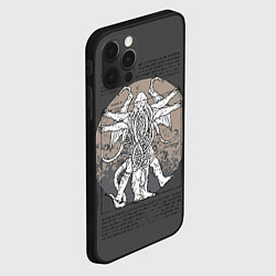 Чехол для iPhone 12 Pro Cthulhu, цвет: 3D-черный — фото 2