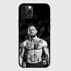 Чехол для iPhone 12 Pro CONOR McGREGOR, цвет: 3D-черный