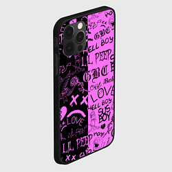 Чехол для iPhone 12 Pro LIL PEEP LOGOBOMBING, цвет: 3D-черный — фото 2