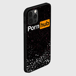 Чехол для iPhone 12 Pro PornHub, цвет: 3D-черный — фото 2