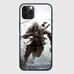 Чехол для iPhone 12 Pro ASSASSINS CREED, цвет: 3D-черный