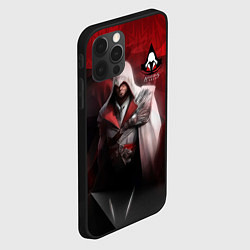Чехол для iPhone 12 Pro Assasin's creed, цвет: 3D-черный — фото 2