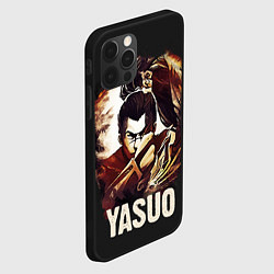 Чехол для iPhone 12 Pro Yasuo, цвет: 3D-черный — фото 2