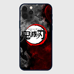 Чехол для iPhone 12 Pro KIMETSU NO YAIBA, цвет: 3D-черный