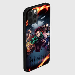 Чехол для iPhone 12 Pro KIMETSU NO YAIBA, цвет: 3D-черный — фото 2