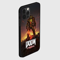 Чехол для iPhone 12 Pro DOOM ETERNAL, цвет: 3D-черный — фото 2