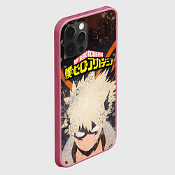 Чехол для iPhone 12 Pro MY HERO ACADEMIA, цвет: 3D-малиновый — фото 2