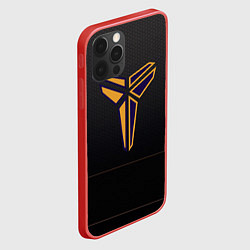 Чехол для iPhone 12 Pro Kobe Bryant, цвет: 3D-красный — фото 2