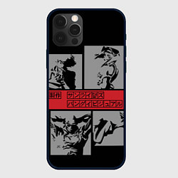 Чехол для iPhone 12 Pro Cowboy Bebop anime, цвет: 3D-черный