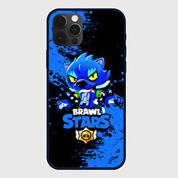 Чехол для iPhone 12 Pro Brawl Stars Leon, цвет: 3D-черный