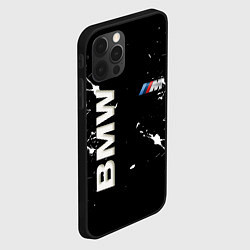 Чехол для iPhone 12 Pro BMW, цвет: 3D-черный — фото 2