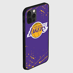 Чехол для iPhone 12 Pro LA LAKERS, цвет: 3D-черный — фото 2