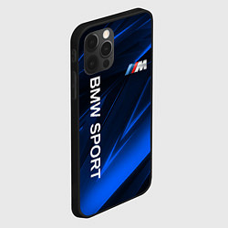 Чехол для iPhone 12 Pro BMW БМВ, цвет: 3D-черный — фото 2