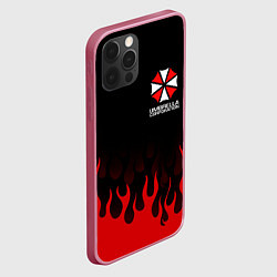 Чехол для iPhone 12 Pro UMBRELLA CORPORATION, цвет: 3D-малиновый — фото 2