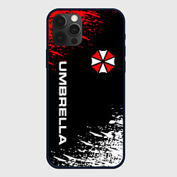 Чехол для iPhone 12 Pro UMBRELLA CORPORATION, цвет: 3D-черный