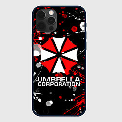 Чехол для iPhone 12 Pro UMBRELLA CORPORATION, цвет: 3D-черный