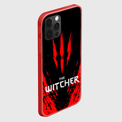 Чехол для iPhone 12 Pro THE WITCHER, цвет: 3D-красный — фото 2