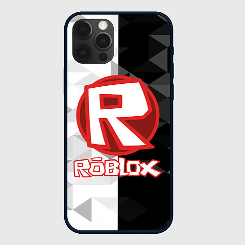 Чехол iPhone 12 Pro ROBLOX / 3D-Черный – фото 1
