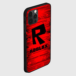 Чехол для iPhone 12 Pro Roblox, цвет: 3D-черный — фото 2