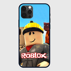 Чехол для iPhone 12 Pro ROBLOX, цвет: 3D-черный