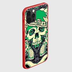Чехол для iPhone 12 Pro Judas Priest, цвет: 3D-красный — фото 2