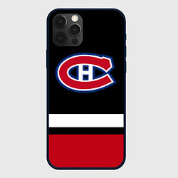 Чехол для iPhone 12 Pro Монреаль Канадиенс, цвет: 3D-черный