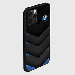 Чехол для iPhone 12 Pro BMW, цвет: 3D-черный — фото 2