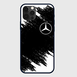 Чехол для iPhone 12 Pro MERCEDES, цвет: 3D-черный