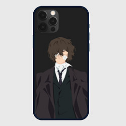 Чехол для iPhone 12 Pro Osamu Dazai, цвет: 3D-черный