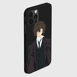 Чехол для iPhone 12 Pro Osamu Dazai, цвет: 3D-черный — фото 2