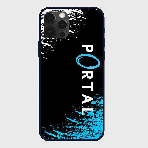 Чехол iPhone 12 Pro PORTAL / 3D-Черный – фото 1