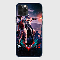 Чехол для iPhone 12 Pro DMC art, цвет: 3D-черный