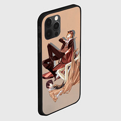 Чехол для iPhone 12 Pro Дазай и Чуя, цвет: 3D-черный — фото 2