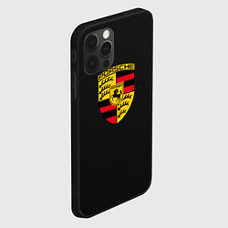 Чехол для iPhone 12 Pro PORSCHE, цвет: 3D-черный — фото 2