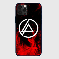 Чехол для iPhone 12 Pro LINKIN PARK, цвет: 3D-черный