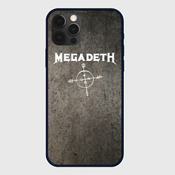 Чехол для iPhone 12 Pro Megadeth, цвет: 3D-черный