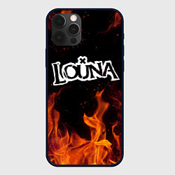 Чехол для iPhone 12 Pro Louna, цвет: 3D-черный