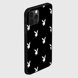 Чехол для iPhone 12 Pro PLAYBOY, цвет: 3D-черный — фото 2