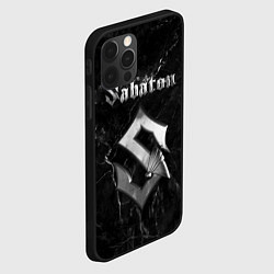 Чехол для iPhone 12 Pro SABATON, цвет: 3D-черный — фото 2