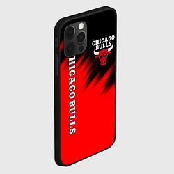 Чехол для iPhone 12 Pro CHICAGO BULLS, цвет: 3D-черный — фото 2