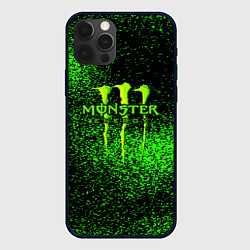 Чехол для iPhone 12 Pro MONSTER ENERGY, цвет: 3D-черный