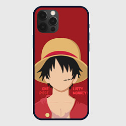 Чехол для iPhone 12 Pro Luffy, цвет: 3D-черный