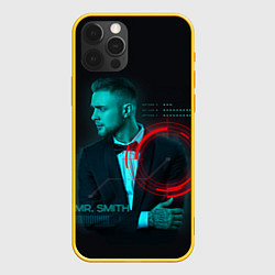 Чехол для iPhone 12 Pro Егор Крид Mr Smith, цвет: 3D-желтый